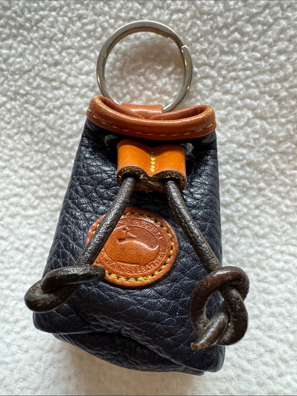 Vintage Dooney & Bourke AWL Token Key Fob